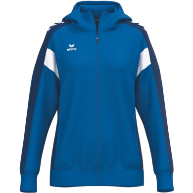 Erima Trainingsjacke Celebrate 125 mit Kapuze (atmungsaktiv, 100% Polyester) royalblau Damen