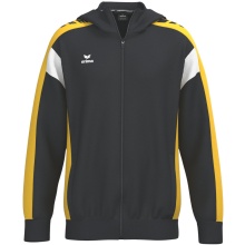 Erima Trainingsjacke Celebrate 125 mit Kapuze (atmungsaktiv, 100% Polyester) schwarz/gelb Herren