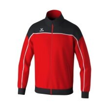 Erima Trainingsjacke Change (rec. Polyester, hoher Tragekomfort) rot/schwarz/weiss Herren