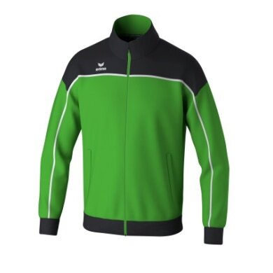 Erima Trainingsjacke Change (rec. Polyester, hoher Tragekomfort) grün/schwarz/weiss Herren