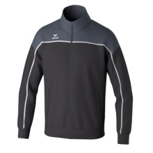 Erima Trainingsjacke Change (rec. Polyester, hoher Tragekomfort) schwarz/grau/weiss Herren