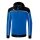 Erima Trainingsjacke Change mit Kapuze (rec. Polyester, strapazierfähig, mit Reißverschlusstaschen) blau/schwarz Jungen