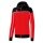 Erima Trainingsjacke Change mit Kapuze (strapazierfähig, mit Reißverschlusstaschen) rot/schwarz Damen