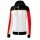 Erima Trainingsjacke Change mit Kapuze (strapazierfähig, mit Reißverschlusstaschen) weiss/schwarz/rot Damen