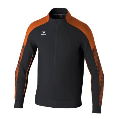 Erima Trainingsjacke Evo Star (Stehkragen, strapazierfähig) schwarz/orange Herren