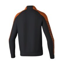 Erima Trainingsjacke Evo Star (Stehkragen, strapazierfähig) schwarz/orange Herren