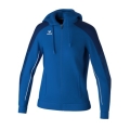 Erima Trainingsjacke Evo Star mit Kapuze (hoher Tragekomfort) royalblau/navyblau Damen