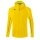 Erima Trainingsjacke Liga Star mit Kapuze (strapazierfähig und elastisches Funktionsmaterial) gelb/schwarz Herren