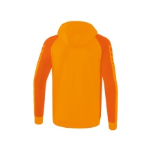 Erima Trainingsjacke Six Wings mit Kapuze (Baumwollmix, weich und bequem) orange Jungen