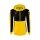 Erima Trainingsjacke Six Wings mit Kapuze (Baumwollmix, weich, bequem, taillierter Schnitt) gelb/schwarz Damen