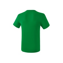 Erima Sport-Tshirt Basic Promo Logo (100% Baumwolle) smaragd/grün Herren