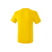 Erima Sport-Tshirt Basic Promo Logo (100% Baumwolle) gelb Jungen