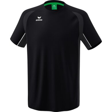 Erima Sport-Tshirt Liga Star (robust, elastisch, feuchtigkeitsableitend) schwarz/weiss Jungen