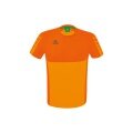 Erima Sport-Tshirt Six Wings (100% Polyester, schnelltrocknend, angenehmes Tragegefühl) orange Jungen