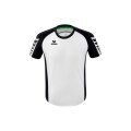 Erima Sport-Tshirt Six Wings Trikot (100% Polyester, strapazierfähig) weiss/schwarz Kinder