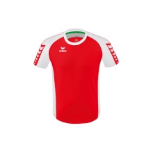 Erima Sport-Tshirt Six Wings Trikot (100% Polyester, strapazierfähig) rot/weiss Herren