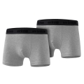 Erima Unterwäsche Boxershort (angenehmes Tragegefühl) grau Herren - 2 Stück
