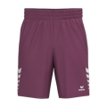 Erima Sporthose Celebrate 125 Short (100% Polyester, elastischer Bund mit Kordelzug) kurz burgundrot Herren