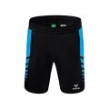 Erima Sporthose Short Six Wings Worker (100% Polyester) kurz schwarz/curacaoblau Herren