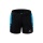 Erima Sport-Hose Six Wings Worker Shorts kurz (100% Polyester, ohne Innenslip, bequem) schwarz/curacaoblau Damen