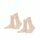 Esprit Tagessocken Crew Basic Uni (weiche Baumwolle) pink Damen - 2 Paar