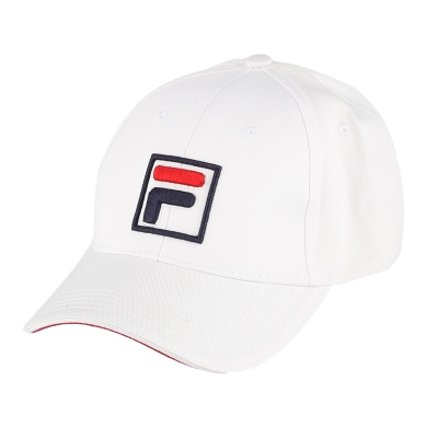 Fila Basecap F-Box Logo Forze (Baumwolle) verstellbar weiss - 1 Stück