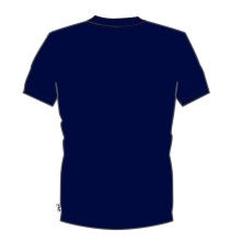 Fila Tennis-Tshirt Logo navy/weiss Herren