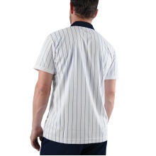 Fila Tennis-Polo Stripes (100% Polyester) weiss/navy/rot Herren