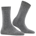 Falke Tagessocke Cosy Wool (weiches Kaschmir, temperaturausgleichende Merinowolle) 2025 grau Damen - 1 Paar