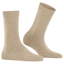 Falke Tagessocke Cosy Wool (weiches Kaschmir, temperaturausgleichende Merinowolle) 2025 beige Damen - 1 Paar