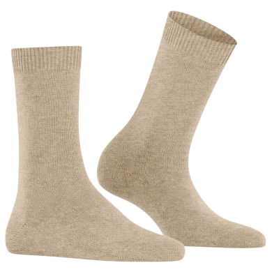 Falke Tagessocke Cosy Wool (weiches Kaschmir, temperaturausgleichende Merinowolle) 2025 beige Damen - 1 Paar