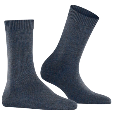 Falke Tagessocke Cosy Wool (weiches Kaschmir, temperaturausgleichende Merinowolle) 2025 blau Damen - 1 Paar