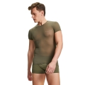 Falke Funktions-Tshirt Ultralight Cool (schnelltrocknend, ultraleicht) Kurzarm herbgrün Herren