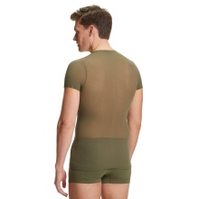 Falke Funktions-Tshirt Ultralight Cool (schnelltrocknend, ultraleicht) Kurzarm herbgrün Herren