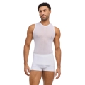 Falke Funktionsunterwäsche Singlet Ultralight Cool (Enge Passform und maximale Bewegungsfreiheit) weiss Herren