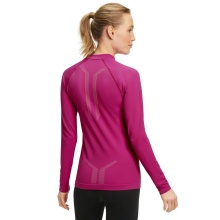 Falke Funktionsunterwäsche Langarmshirt Maximum Warm (perfekte Feuchtigkeits- und Temperaturregulierung) violett Damen