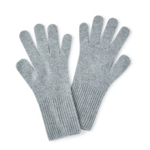Falke Handschuhe (Kaschmir) Damen/Herren - hellgrau - 1 Paar