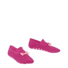 Falke Hausschuhe Ballerina Füßlinge (Ballerina-Form, nachhaltige Baumwolle) pink Mädchen