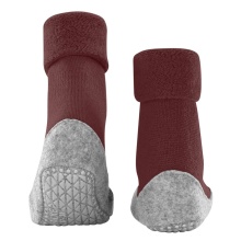 Falke Hausschuhe Cosyshoe (weiche Merinowolle) bordeauxrot Damen