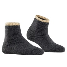 Falke Hausschuhe Cosyshoe Plush (wärmende Material) dunkelgrau Damen