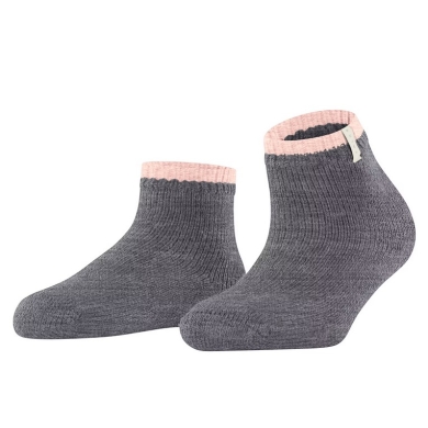 Falke Hausschuhe Cosyshoe Plush (wärmende Material) hellgrau Damen