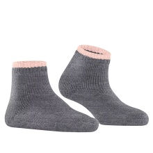 Falke Hausschuhe Cosyshoe Plush (wärmende Material) hellgrau Damen