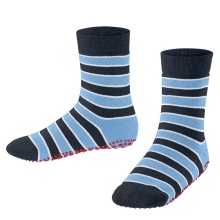 Falke Hausschuhe Simple Stripes (Baumwolle-Mischung) marineblau Kinder