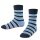 Falke Hausschuhe Simple Stripes (Baumwolle-Mischung) marineblau Kinder