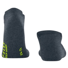 Falke Tagessocke Keep Warm (wärmender Merinowolle) navyblau Damen/Herren - 1 Paar
