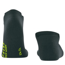 Falke Tagessocke Keep Warm (wärmender Merinowolle) dunkelgrün Damen/Herren - 1 Paar