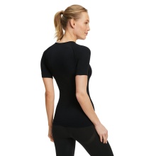 Falke Kurzarmshirt Warm (perfekte Feuchtigkeits-Temperaturregulierung) Unterwäsche schwarz Damen