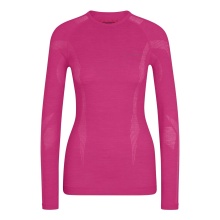 Falke Funktionsunterwäsche Langarmshirt Wool-Tech (hervorragendes Feuchtigkeitsmanagement) orchidpink Damen
