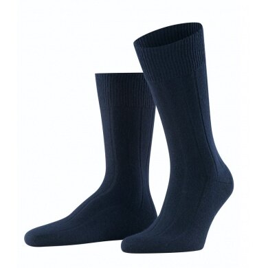 FALKE Herren Socken Lhasa Rib - Kaschmir-Wolle Socken Mit Flacher Naht Für Optimalen Komfort