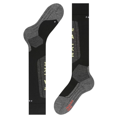 Falke Skisocke SK5 Expert (Kniestrümpfe, ultraleichte Polsterung) schwarz Herren - 1 Paar